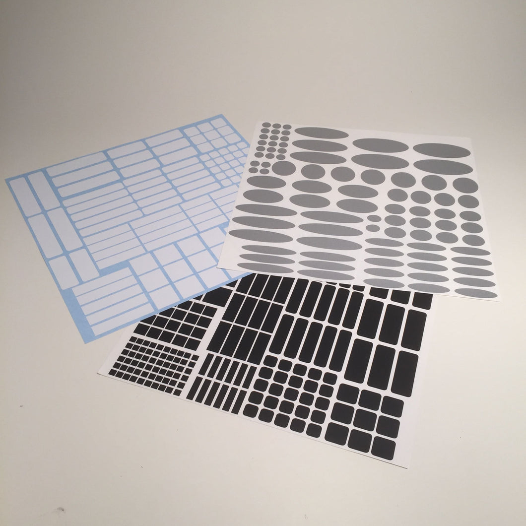 Cut Vinyl Greeking Sheets