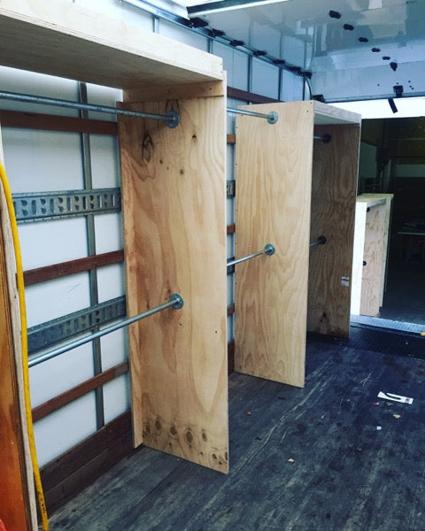 Wardrobe Rack - Truck Mounted