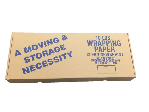 Newsprint Packing Paper - 10lb Box