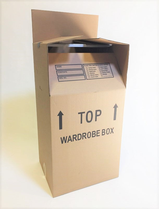 Box - Wardrobe w/ Hanger Bar