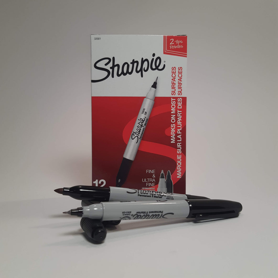 Sharpie - Twin Tip - Black