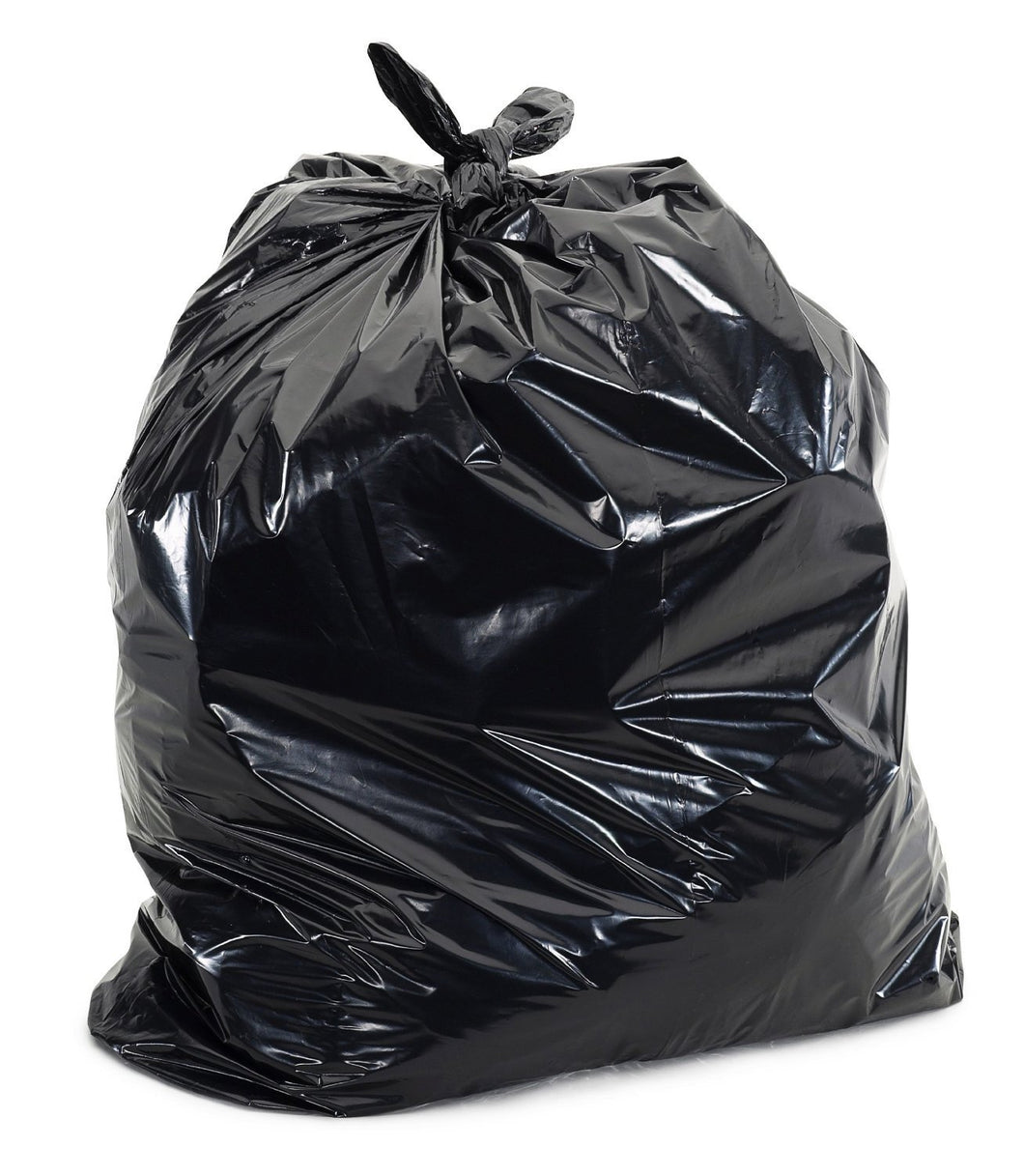 Garbage Bags - Black - 40pk