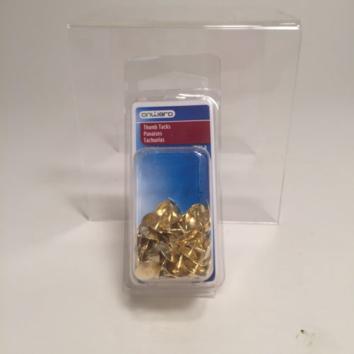 Thumb Tacks - Brass - 60pk