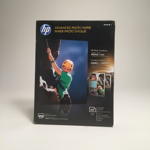 Photo Paper - HP - Glossy - 60pk