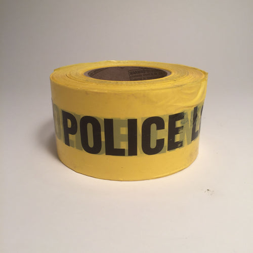 Barricade Tape - Police Line - Yellow