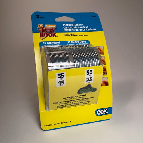 Picture Hanger - Monkey/Gorilla Hook - 30pk