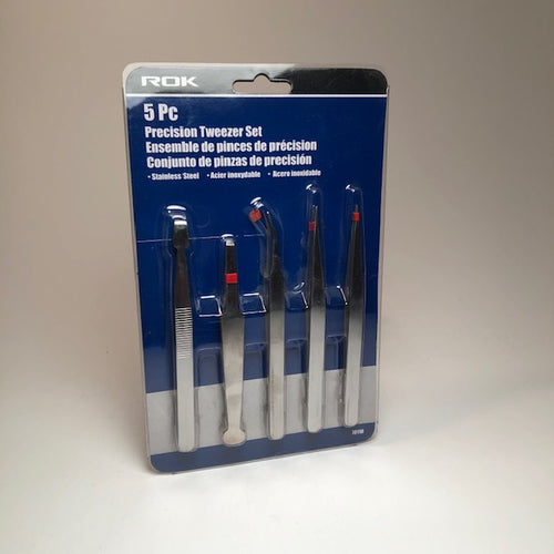 Precision Tweezer Set - 5 pc