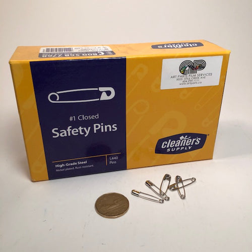 Safety Pin - Sm #1 - Box of 1440