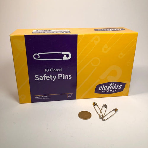 Safety Pin - Lg #3 - Box of 1440