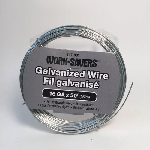 Wire - Galvanized - 16ga - 50'