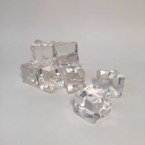 Acrylic Ice Cubes - 25 pack