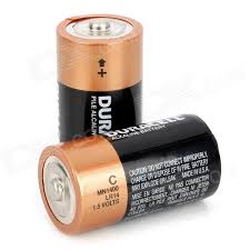 Batteries - C size - 2 pack