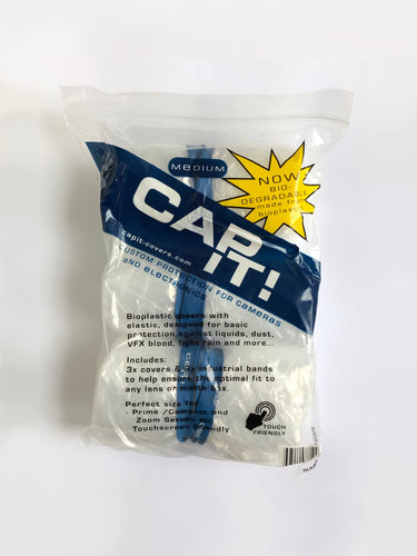 Cap It - Plastic Camera Covers - Med - 3pk