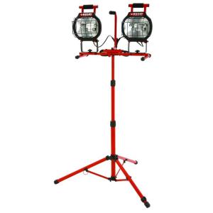 Work Light - Double Head with Stand