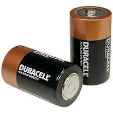 Battery - Duracell - D size - 2 pk