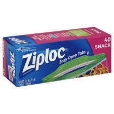 Ziploc Bags - XSm (Snack Size)